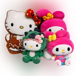 Hello Kitty Plush Collection - 2 Hello Kitty/2 My Melody